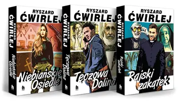 Okładka: Pakiet Ćwirlej: Niebiańskie osiedle, Tęczowa dolina, Rajski zakątek