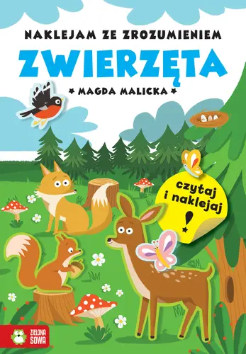 Okładka: Naklejam ze zrozumieniem. Zwierzęta
