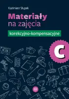 Okładka: Materiały na zajęcia korekcyjno-kompensacyjne. Część C