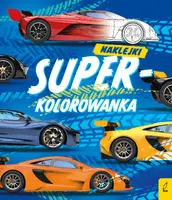 Okładka: Superkolorowanka. Moja niebieska kolorowanka