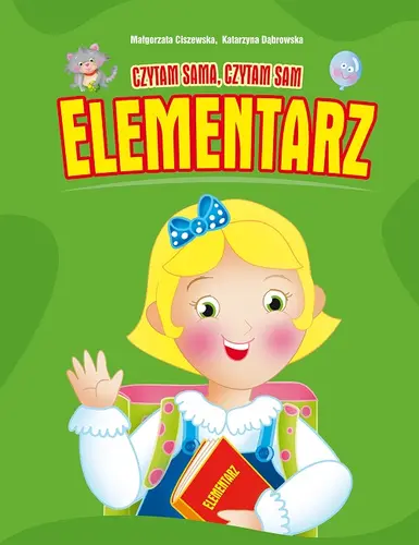 Okładka: Elementarz. Czytam sama, czytam sam