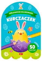 Okładka: Wielkanocne kolorowanki. Kurczaczek