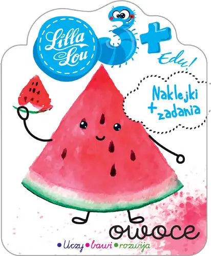 Okładka: Lilla Lou edu 3+ Owoce