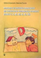 Okładka: Materiał wyrazowo-obrazkowy do utrwalania poprawnej wymowy t, d, m, mi, ni