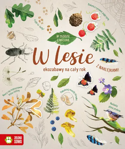 Okładka: W zgodzie z naturą. W lesie