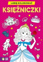 Okładka: Lubię kolorować. Księżniczki