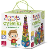 Okładka: Piramida edukacyjna. Cyferki + książeczka