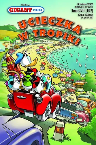 Okładka: Ucieczka w tropiki