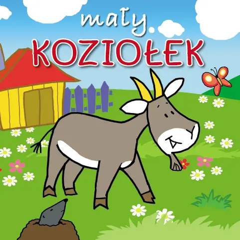 Okładka: Mały koziołek. Mini zwierzątka
