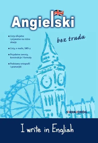 Okładka: Angielski bez trudu. I write in English