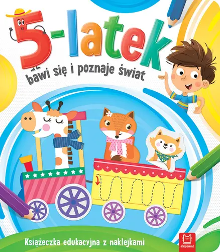 Okładka: 5-latek bawi się i poznaje świat