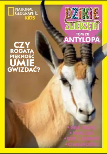 Okładka: Dzikie Zwierzęta cz.20 Antylopa