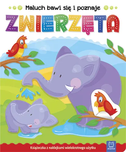 Okładka: Maluch bawi się i poznaje. Zwierzęta