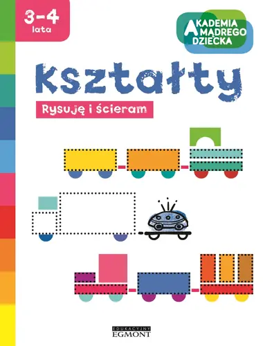 Okładka: Kształty. Akademia mądrego dziecka.