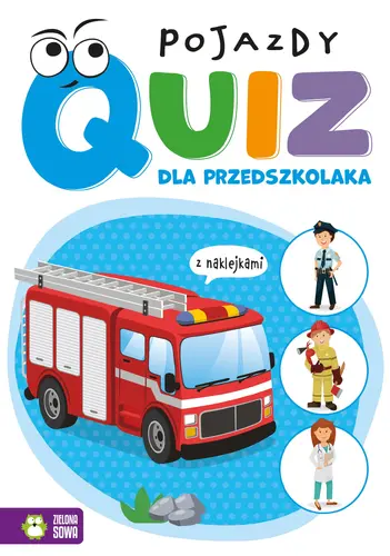 Okładka: Quiz dla przedszkolaka. Pojazdy