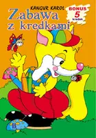 Okładka: Zabawa z kredkami. Kangur