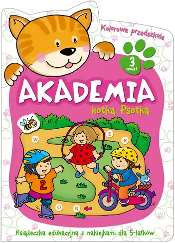 Okładka: Akademia kotka Psotka cz. 3