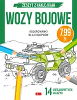 Okładka: Kolorowanki dla chłopców. Wozy bojowe