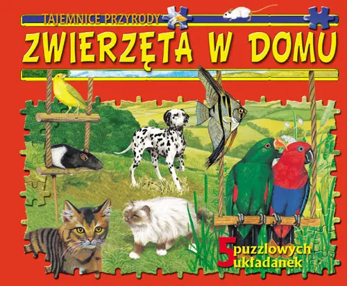 Okładka: Zwierzęta w domu