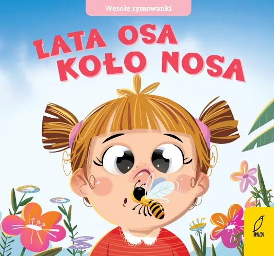 Okładka: Wesołe rymowanki. Lata osa koło nosa