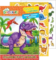 Okładka: Lubię Dinozaury. Tatuaże i naklejki