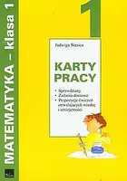 Okładka: Karty pracy. Matematyka 1