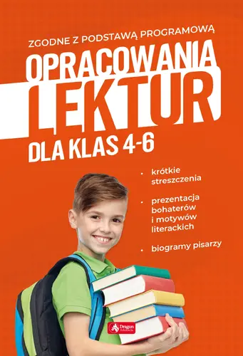 Okładka: Opracowania lektur dla klas 4-6