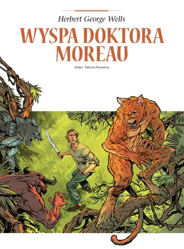 Okładka: Adaptacje literatury. Wyspa doktora Moreau