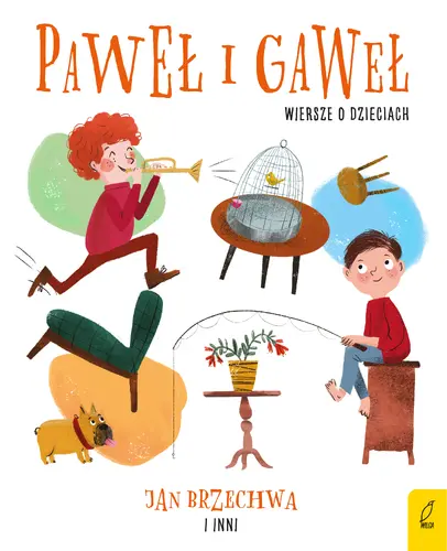 Okładka: Paweł i Gaweł. Wiersze o dzieciach