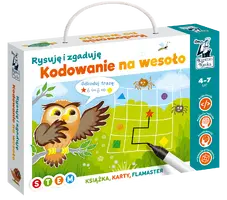 Okładka: Kodowanie na wesoło. Rysuję i zgaduję. Kapitan Nauka