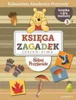 Okładka: Księga zagadek. Jesień - zima. Kubuś Puchatek