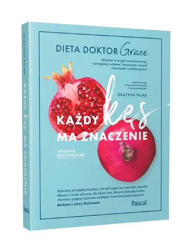 Okładka: Każdy kęs ma znaczenie. Dieta doktor Grace. Wydanie rozszerzone