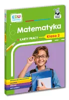 Okładka: EDUseria. Matematyka. Karty pracy. Klasa 2. Kapitan Nauka