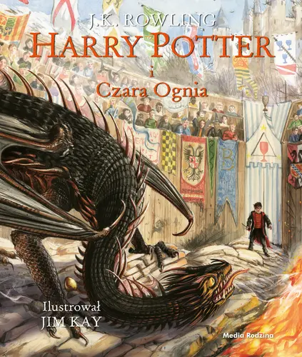 Okładka: Harry Potter i Czara Ognia - wydanie ilustrowane