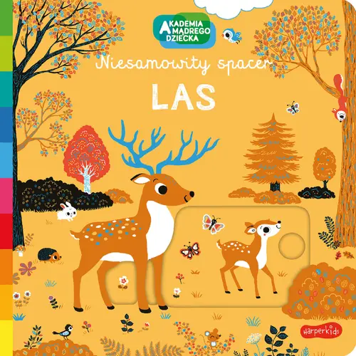 Okładka: Las. Akademia mądrego dziecka. Niesamowity spacer