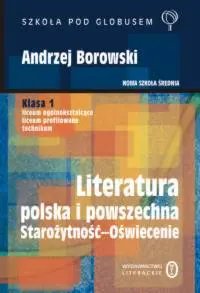 Okładka: Literatura polska i powszechna. Starożytność–Oświecenie