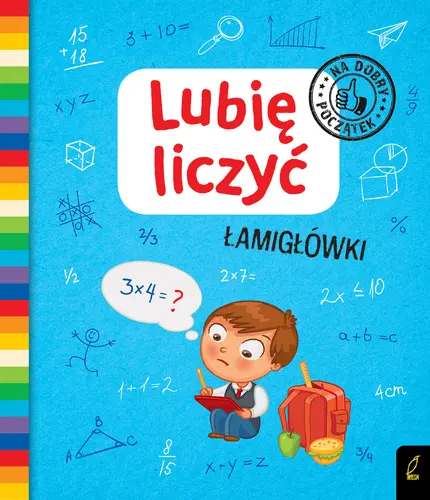 Okładka: Lubię liczyć. Łamigłówki. Na dobry początek