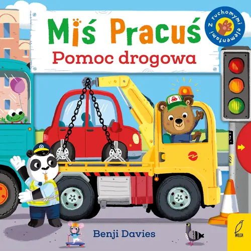 Okładka: Miś Pracuś. Pomoc drogowa