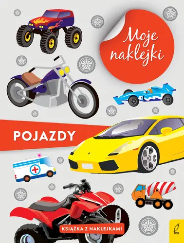 Okładka: Moje naklejki. Pojazdy