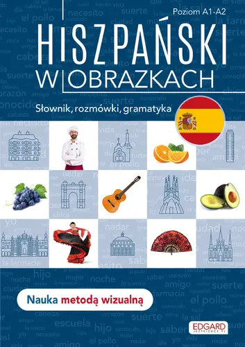 Okładka: Hiszpański w obrazkach. Słownik, rozmówki, gramatyka