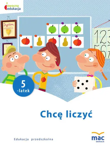 Okładka: Chcę liczyć.  Pięciolatek