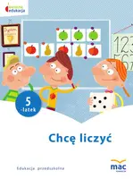 Okładka: Chcę liczyć.  Pięciolatek