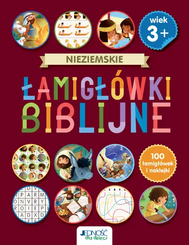 Okładka: Nieziemskie łamigłówki biblijne 3+