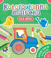 Okładka: Kolorowanka malucha. Na wsi