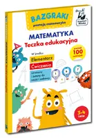 Okładka: Bazgraki. Matematyka. Teczka edukacyjna. Kapitan Nauka