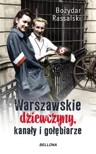 Okładka: Warszawskie dziewczyny, kanały i gołębiarze