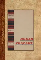 Okładka: Dokąd zdążamy