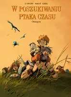 Okładka: W poszukiwaniu Ptaka Czasu. Omegon. Tom 8