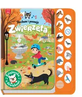 Okładka: Słucham i poznaję. Zwierzęta. Książeczka z dźwiękami