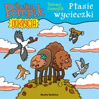 Okładka: Żubr Pompik. Odkrycia (5) Ptasie wycieczki
